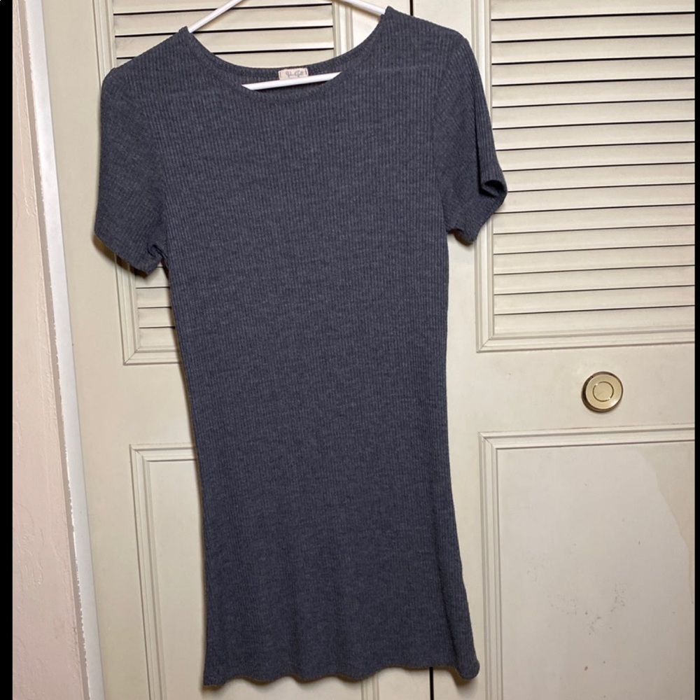 Brandy Melville ribbed T-shirt dress